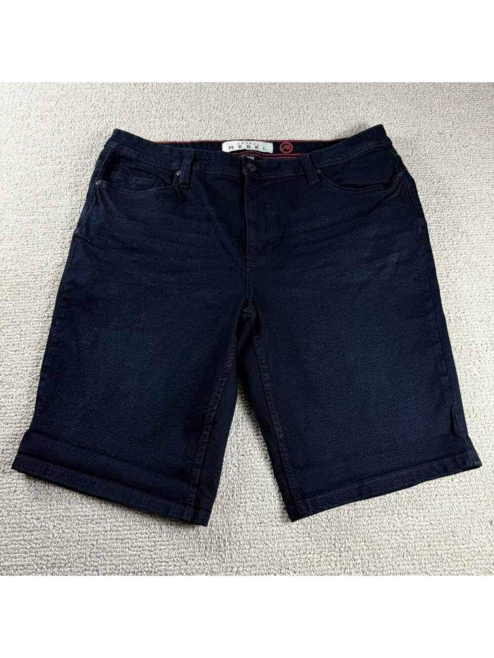 Artful Rebel Denim Dark Wash Jean Shorts Men's Size 38 x 11